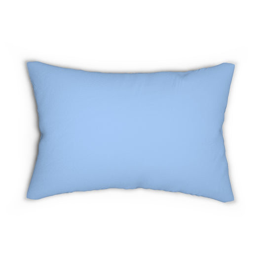 Insomnia BLUE Spun Polyester Lumbar Pillow 14"x20"