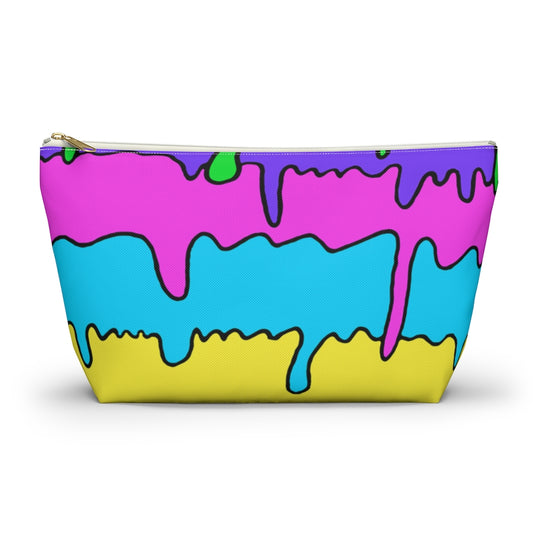Drip Stripe Accessory Pouch w T-bottom