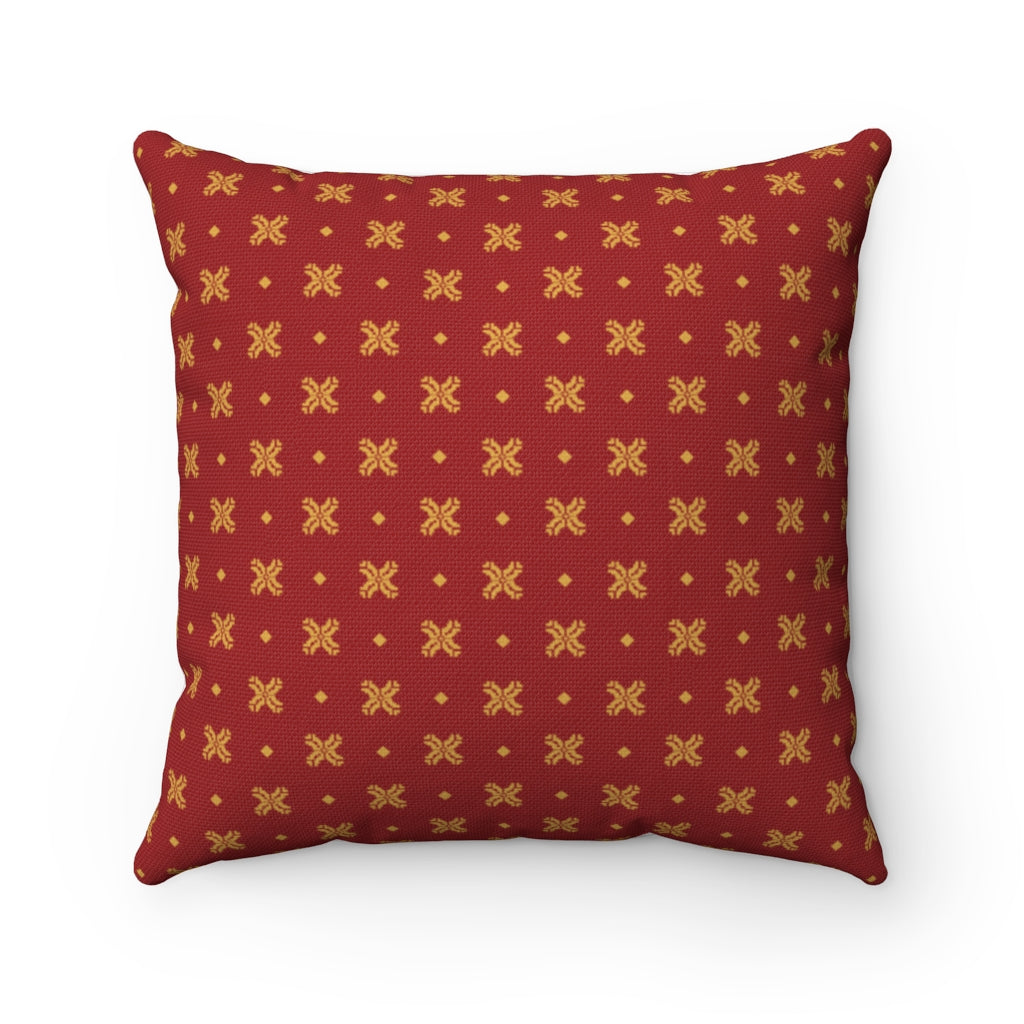 There's no place like GNOME for the Holidays Spun Polyester Square Pillow