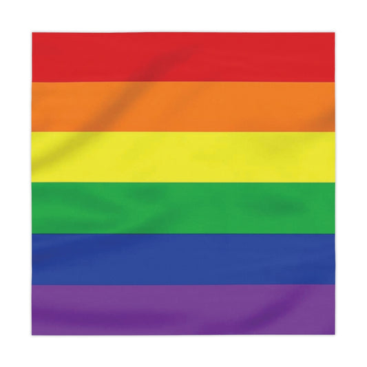 Rainbow Pride Flag Printed Table Cloth