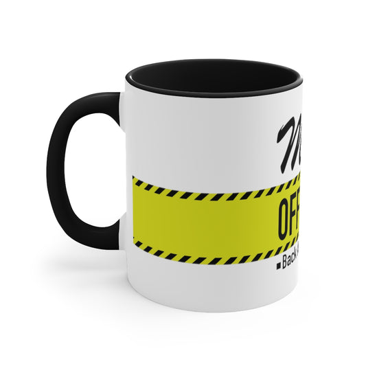 Mom Off Duty Accent Mug
