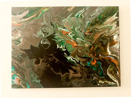 Original Painting, Abstract Acrylic on canvas 18” x 24”