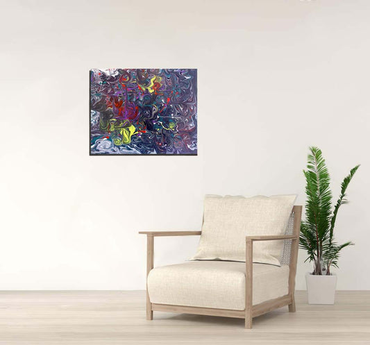 Original Painting, Abstract Acrylic on canvas 16” x 20”