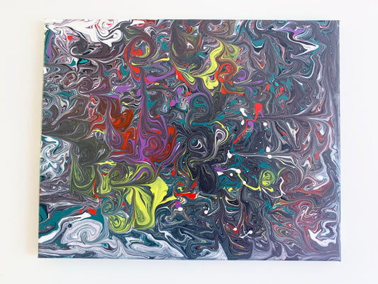 Original Painting, Abstract Acrylic on canvas 16” x 20”