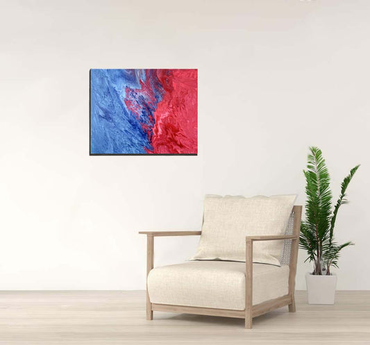 Original Painting, Abstract Acrylic on canvas 16” x 20”