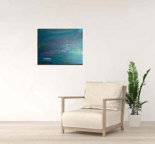 Original Painting, Abstract Acrylic on canvas 16” x 20”