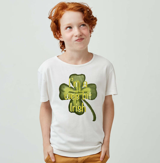 I'm a wee bit Irish Youth Short Sleeve Tee