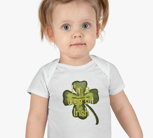 I'm a wee bit Irish Baby Short Sleeve Onesie®